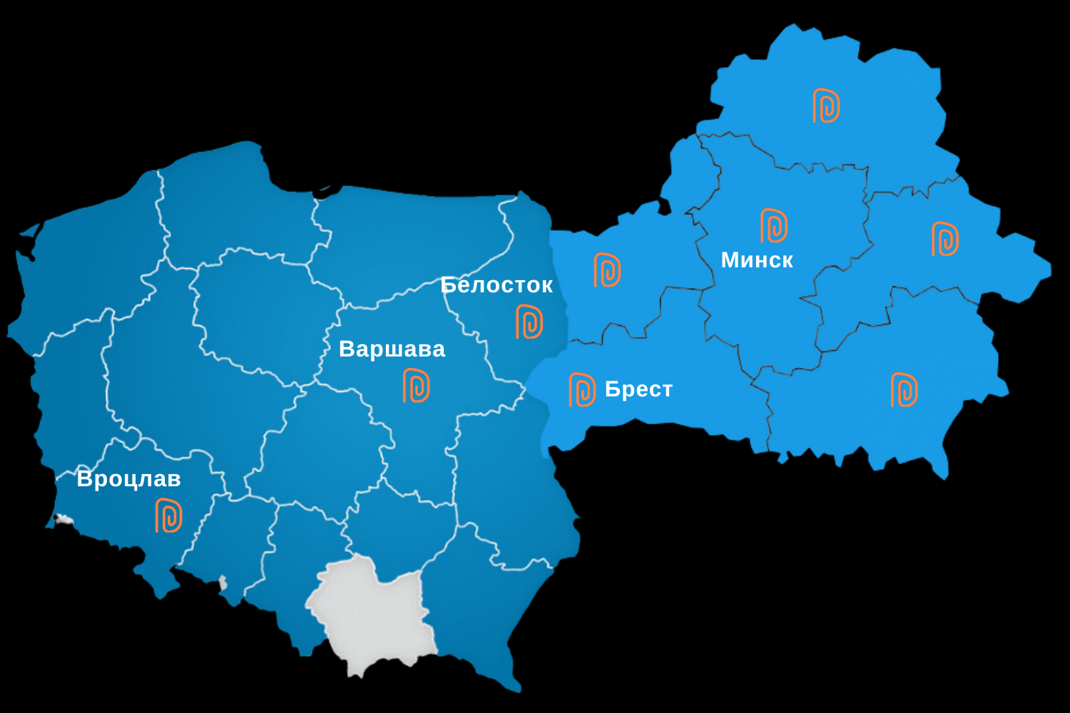 Представительства  DD-company