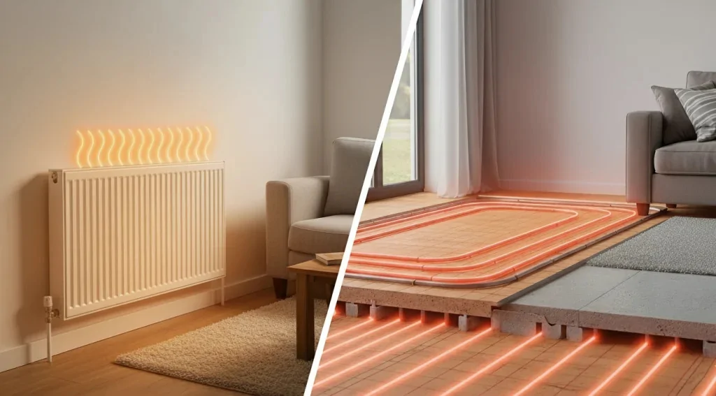 Электрический тёплый пол или конвекторы: что выбрать для отопления дома